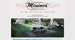 Desktop Screenshot of mininco.com.ar